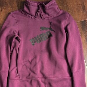 Puma Rich Purple Fleece Pullover